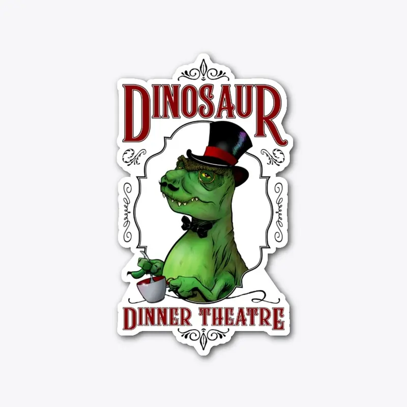 Dinosaur Dinner Theatre Logo - Color